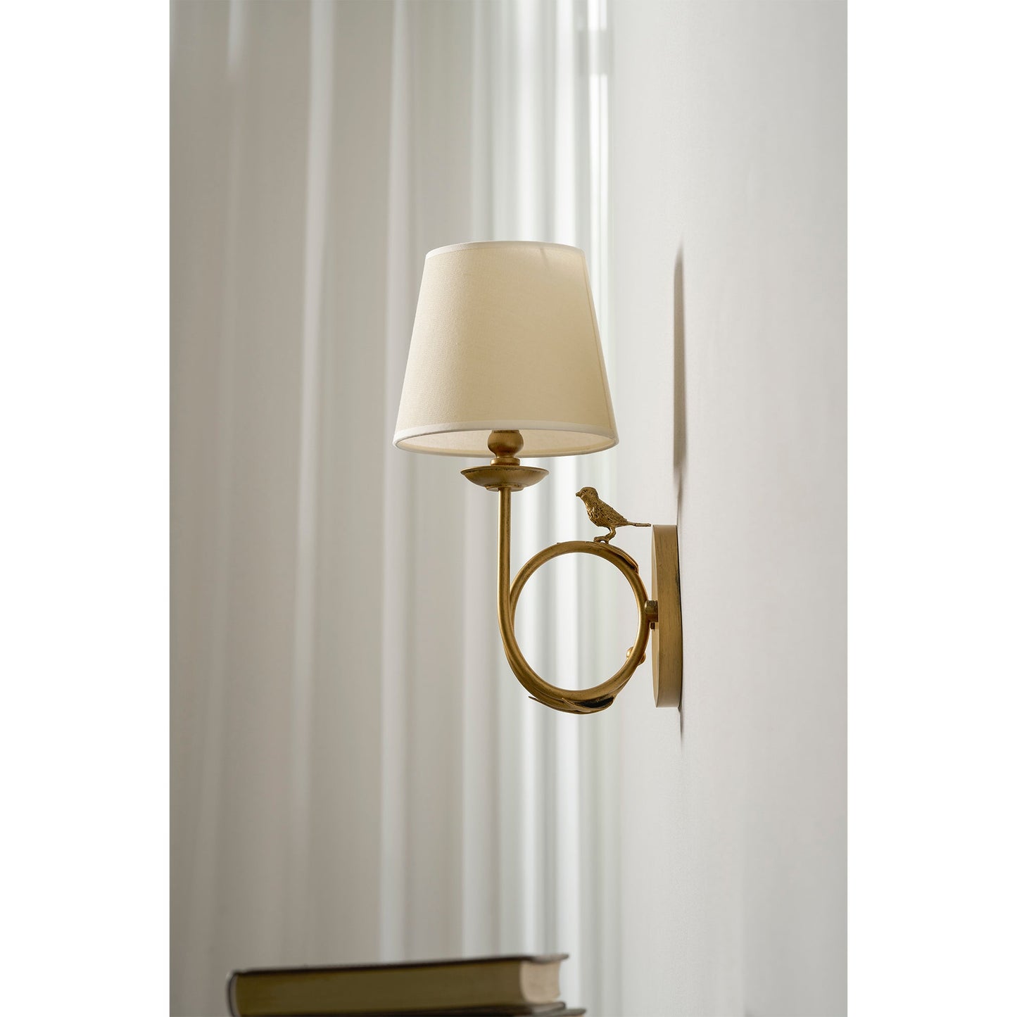 Calara Fabric Wall Sconce