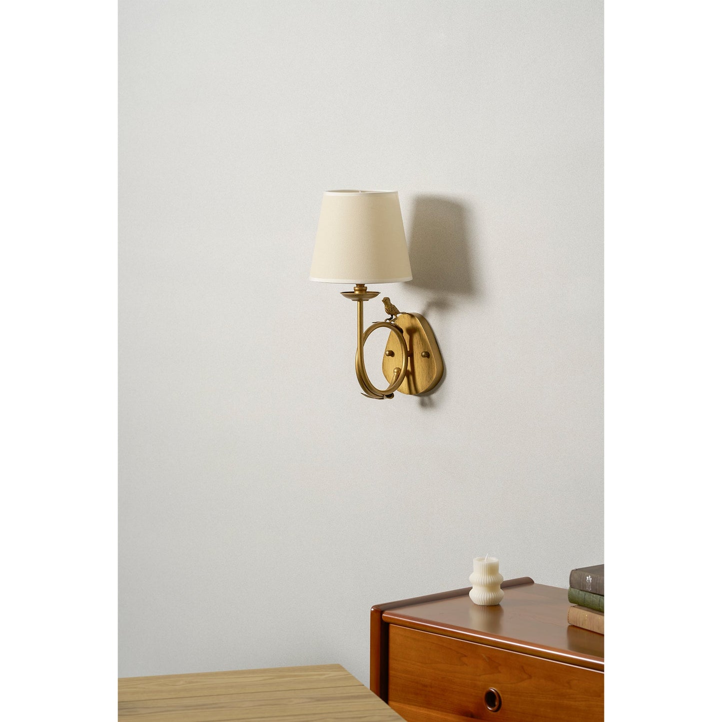 Calara Fabric Wall Sconce