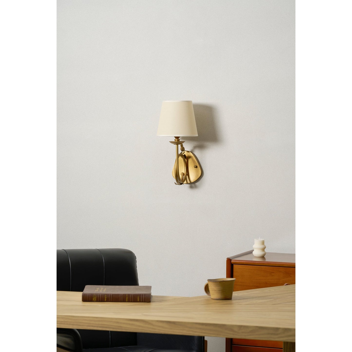 Calara Fabric Wall Sconce