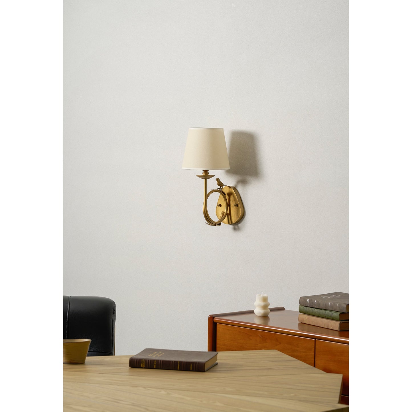 Calara Fabric Wall Sconce