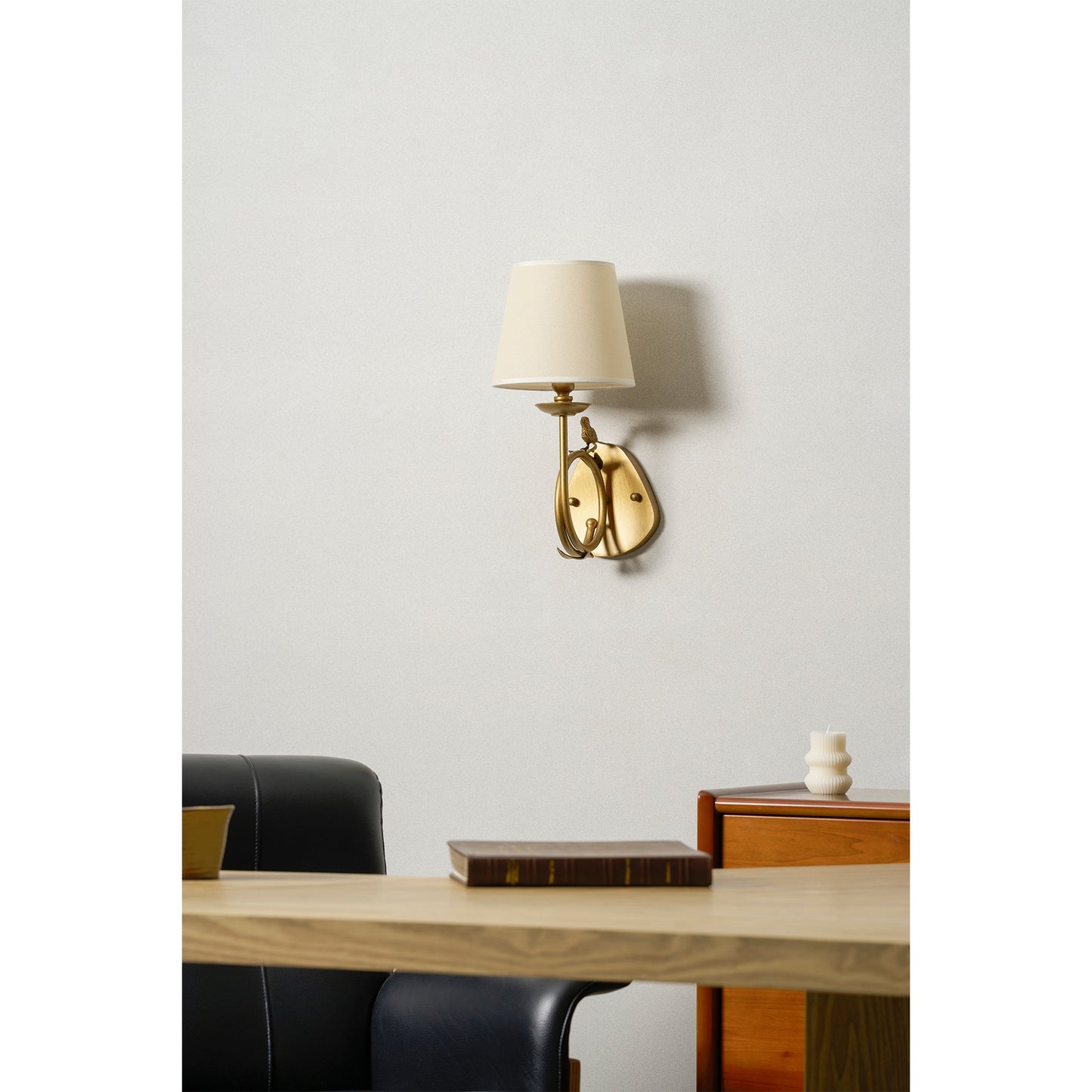 Calara Fabric Wall Sconce