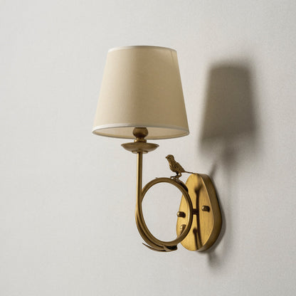 Calara Fabric Wall Sconce