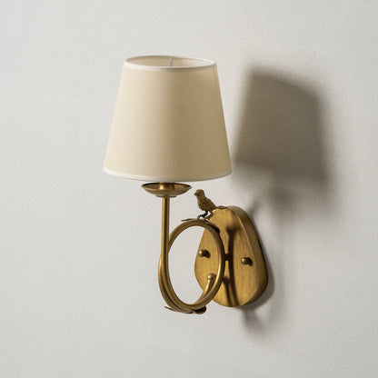 Calara Fabric Wall Sconce