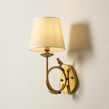Calara Fabric Wall Sconce