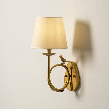 Calara Fabric Wall Sconce