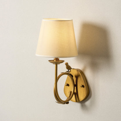 Calara Fabric Wall Sconce