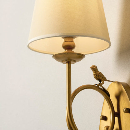 Calara Fabric Wall Sconce