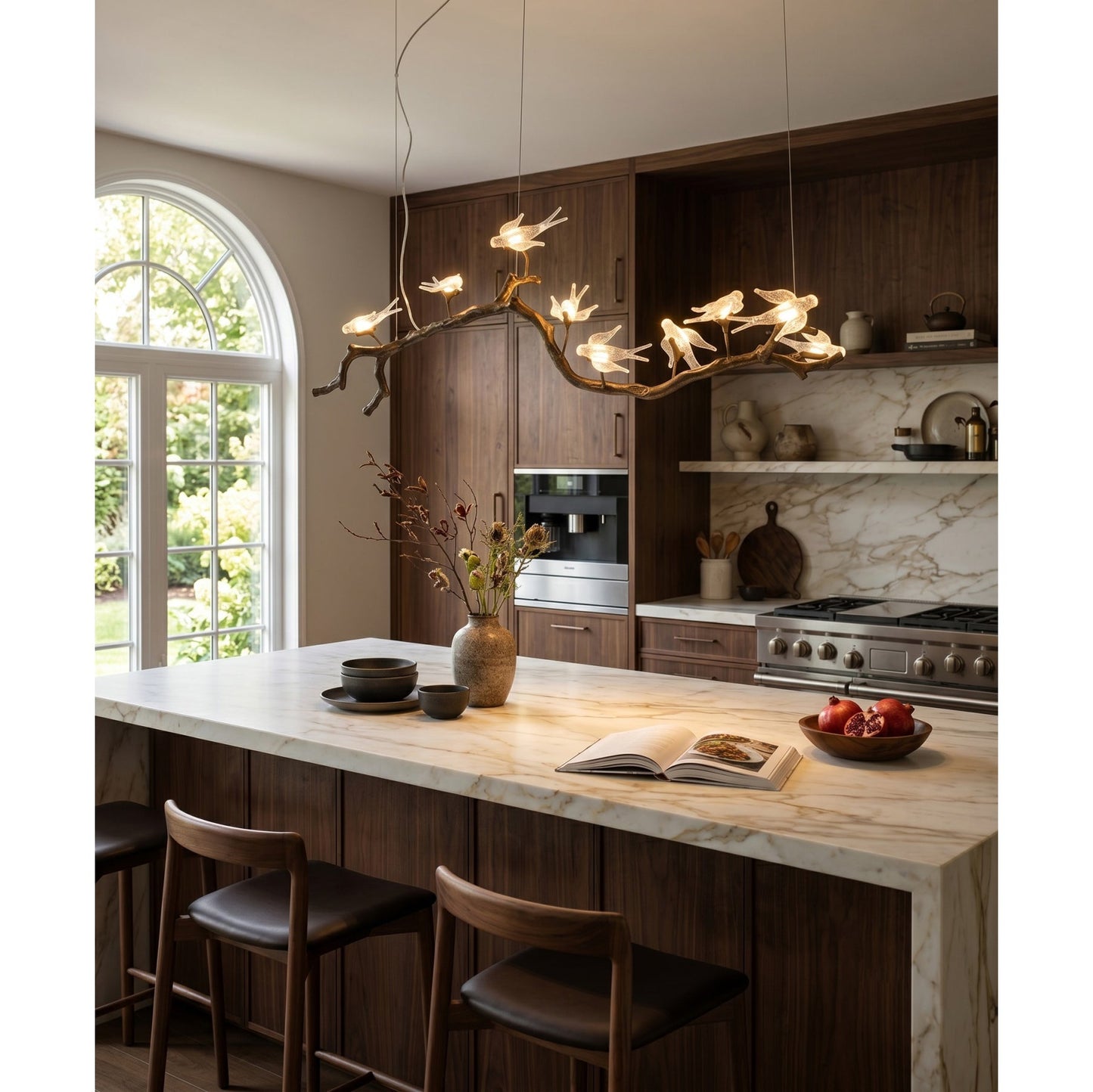 Bird Song Branching Linear Chandelier