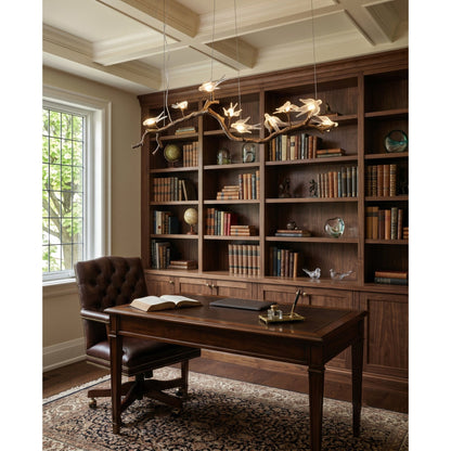 Bird Song Branching Linear Chandelier