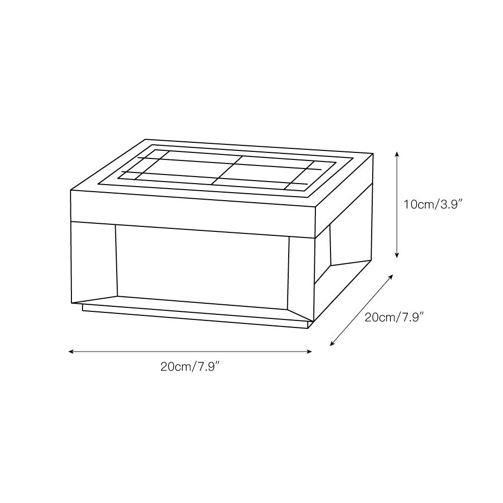 Black Box Outdoor Post Light
