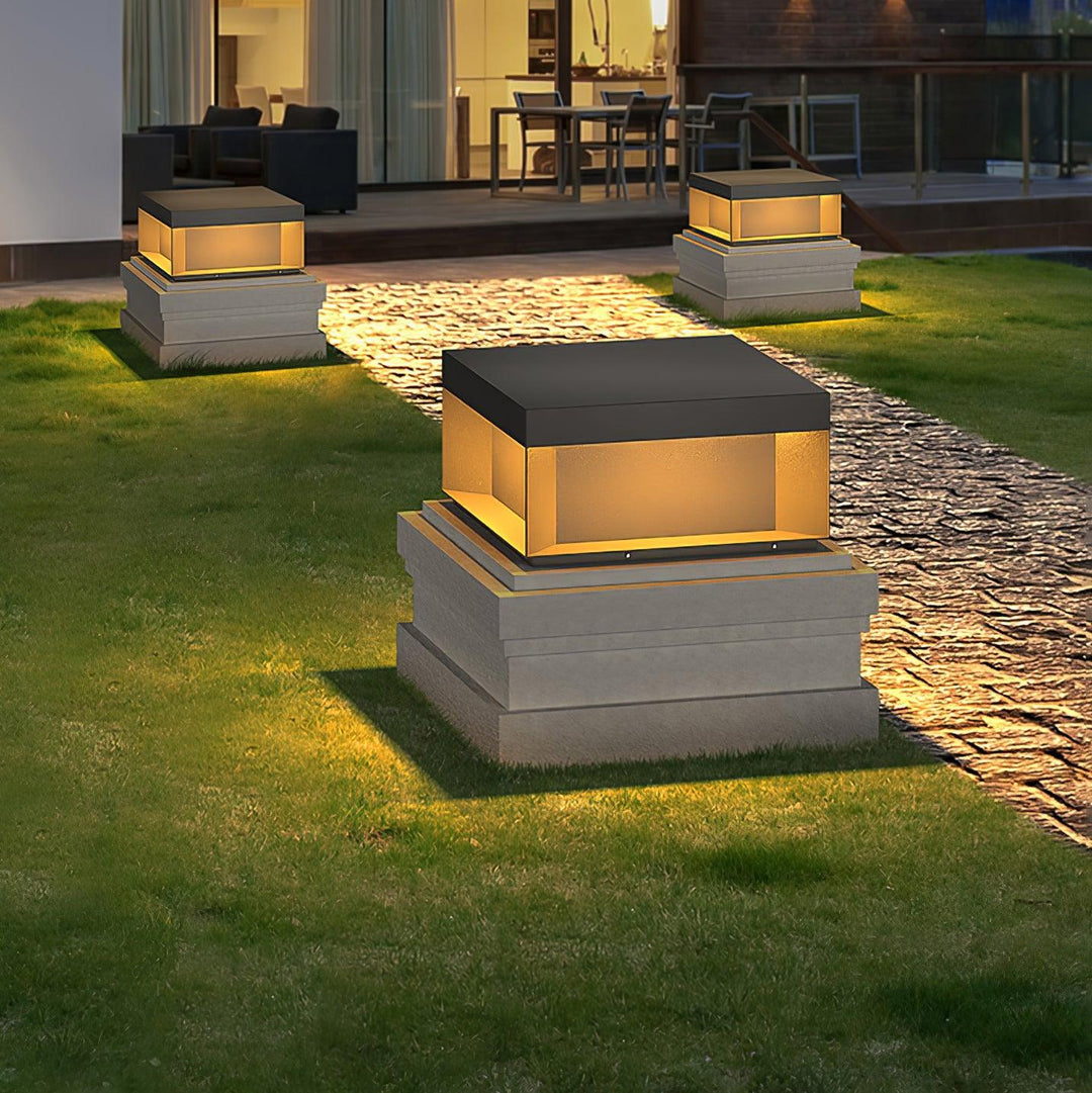 Black Box Outdoor Post Light