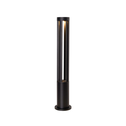 Black Cylindrical Garden Outdoor Light