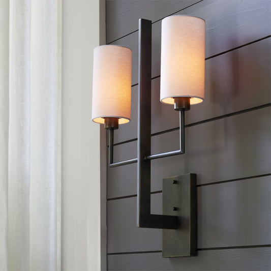 Twin Blade Sconce
