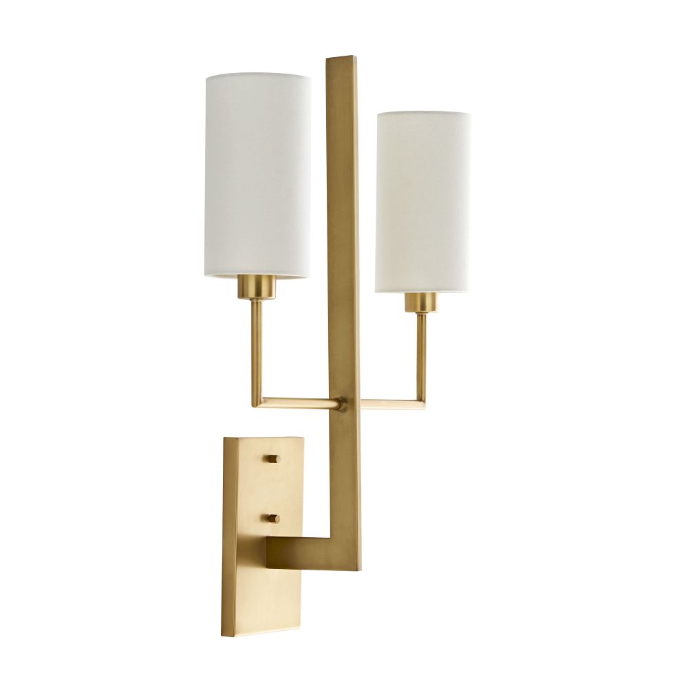 Twin Blade Sconce