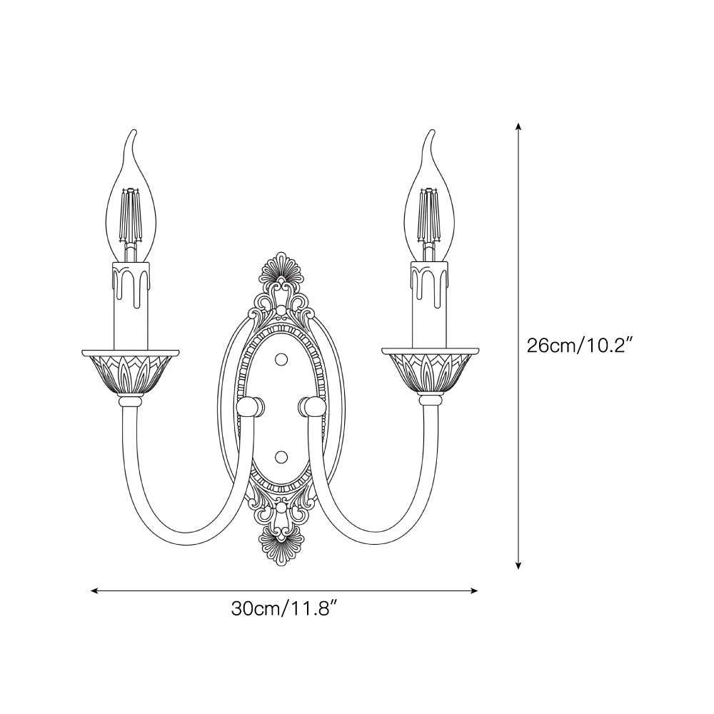 Blair Candle Wall Sconce