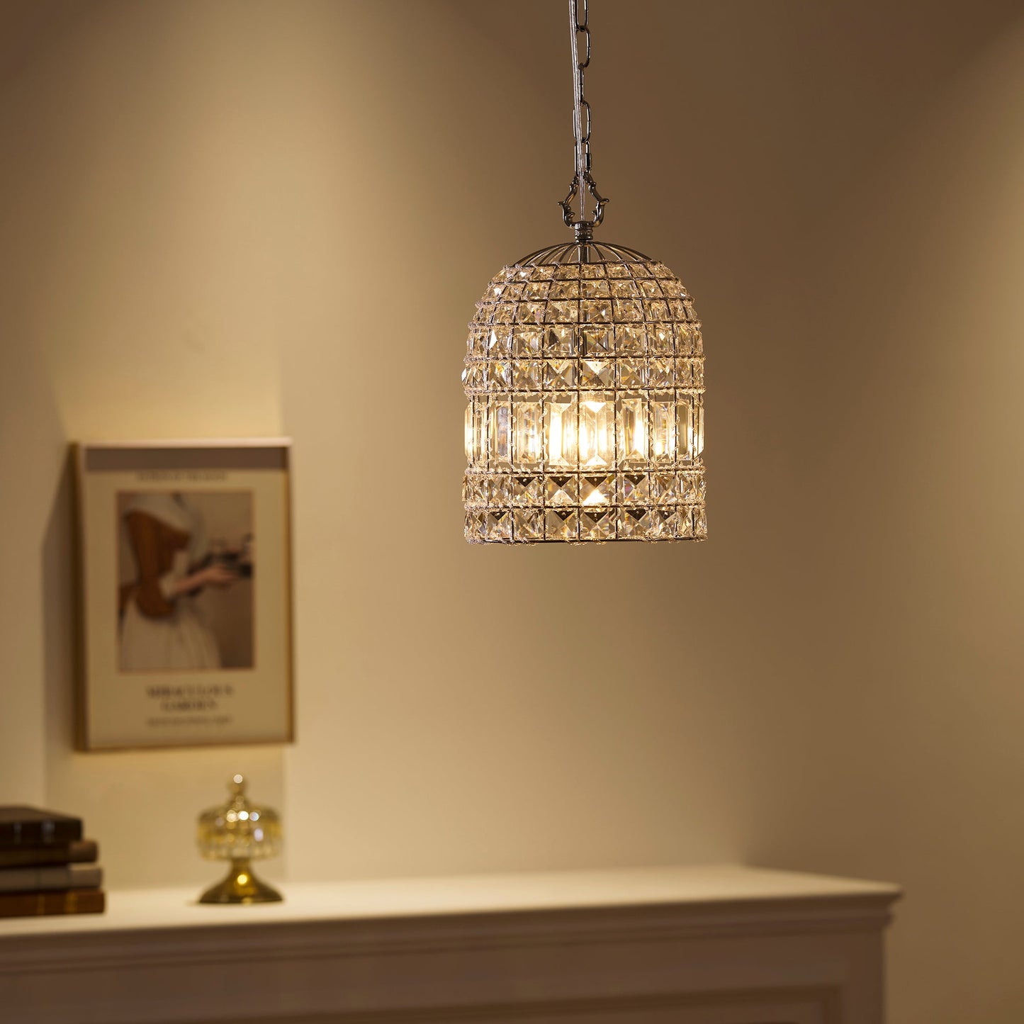 Zelie Crystal Pendant Lamp