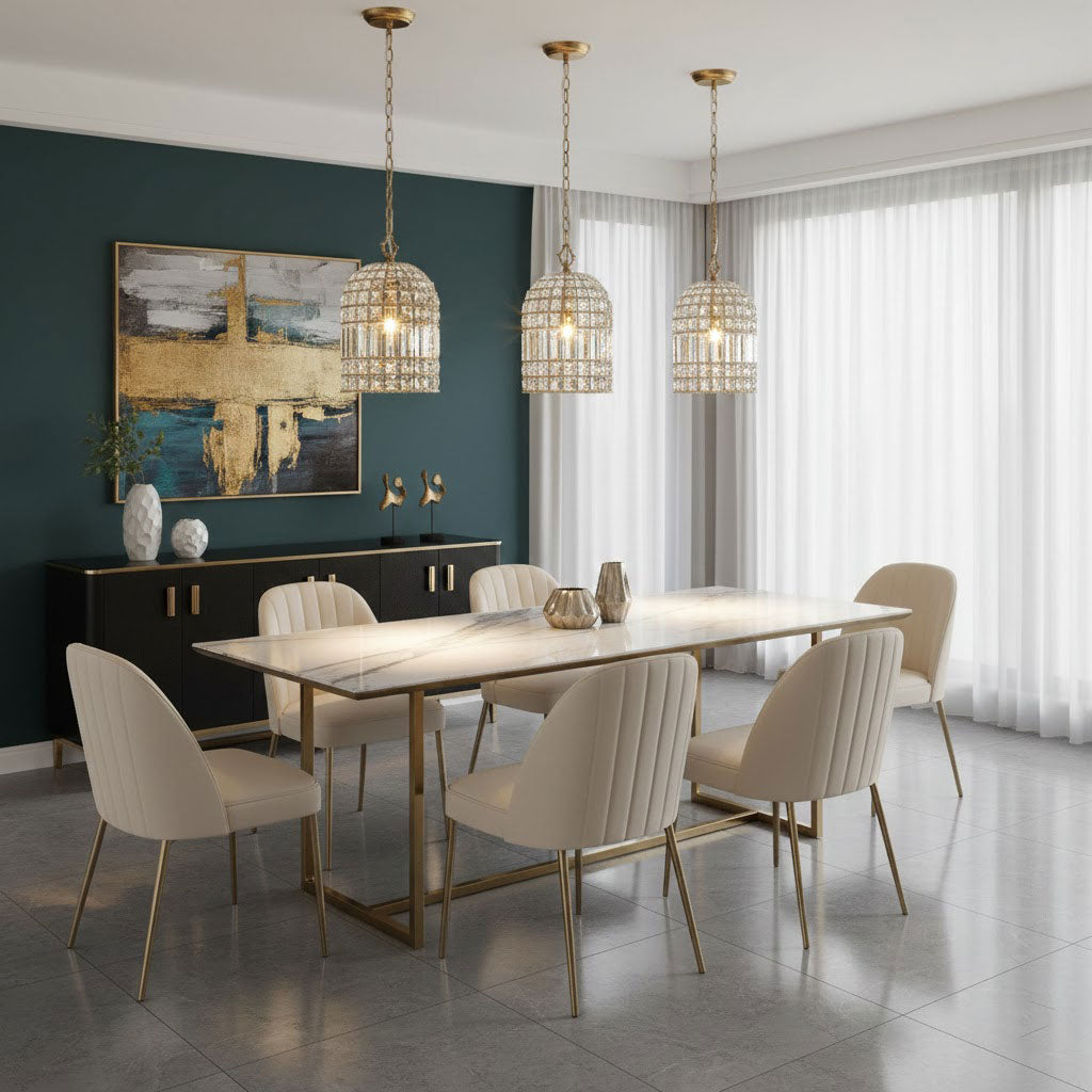 Zelie Crystal Pendant Lamp