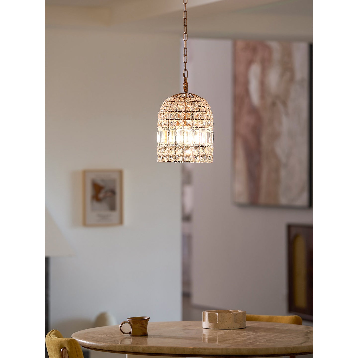 Zelie Crystal Pendant Lamp