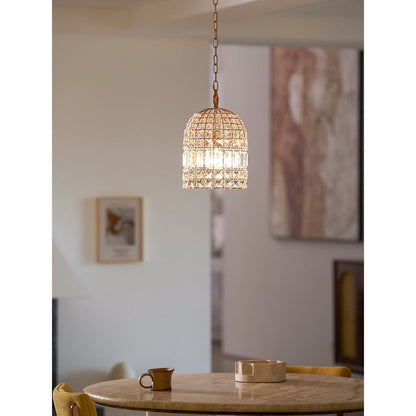 Zelie Crystal Pendant Lamp