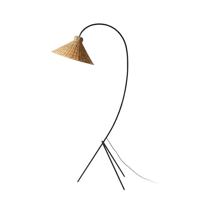 Auguste Rattan Floor Lamp