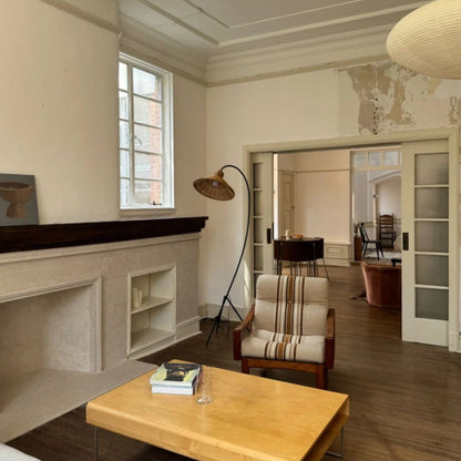 Auguste Rattan Floor Lamp