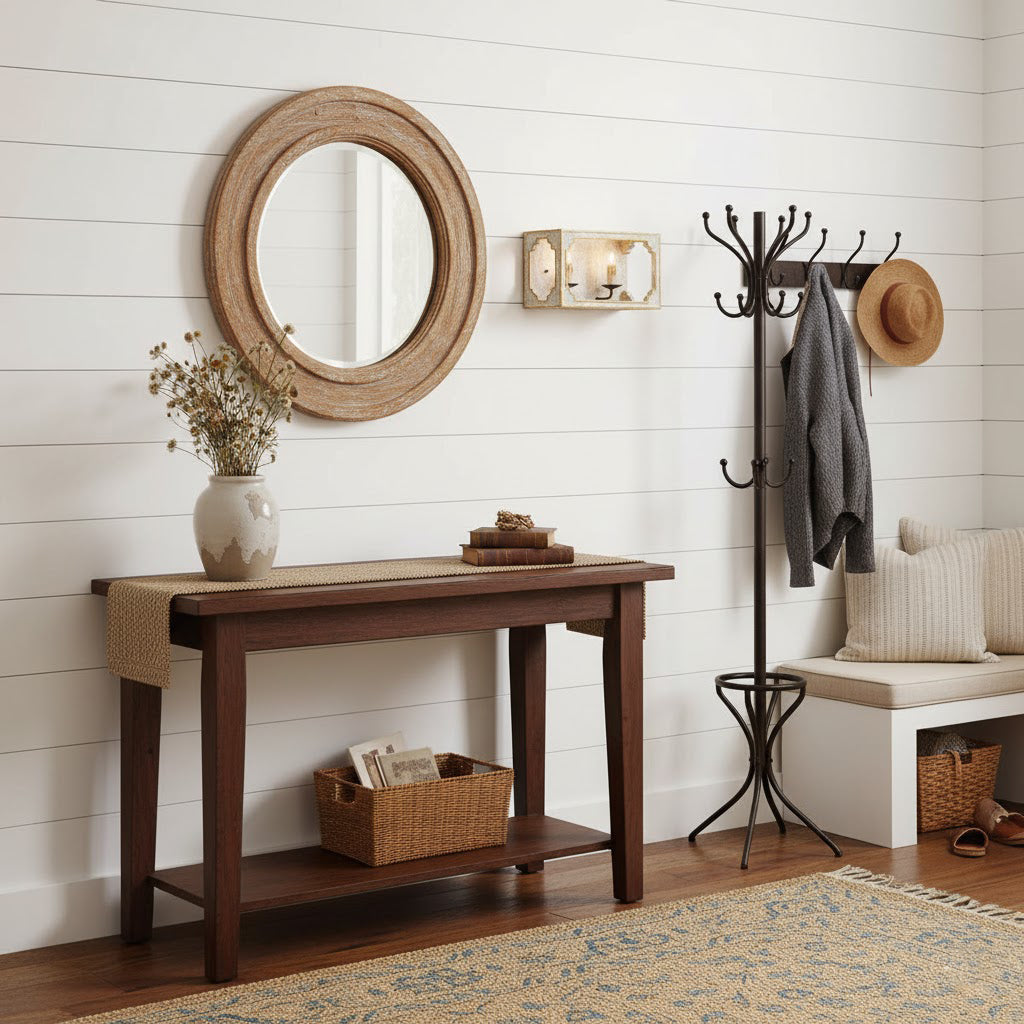 Vaxholm Rustic Cube Sconce