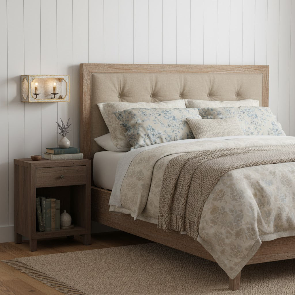 Vaxholm Rustic Cube Sconce