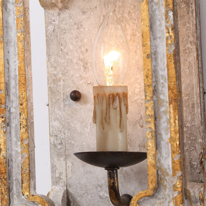 Vaxholm Rustic Cube Sconce