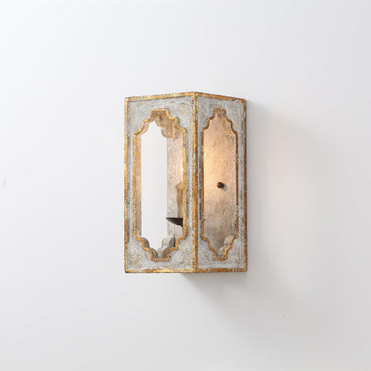 Vaxholm Rustic Cube Sconce