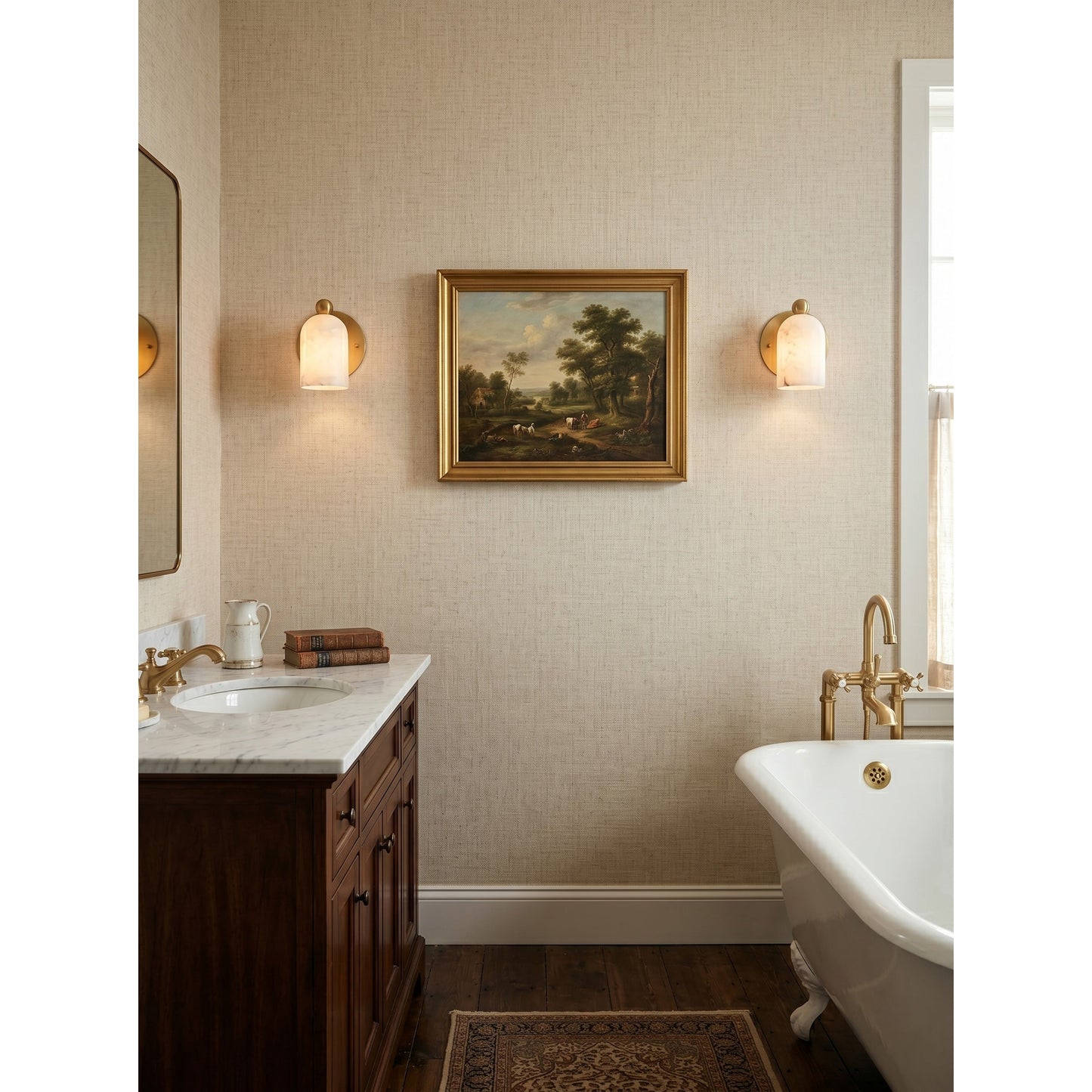 Sylvain Alabaster Wall Lamp