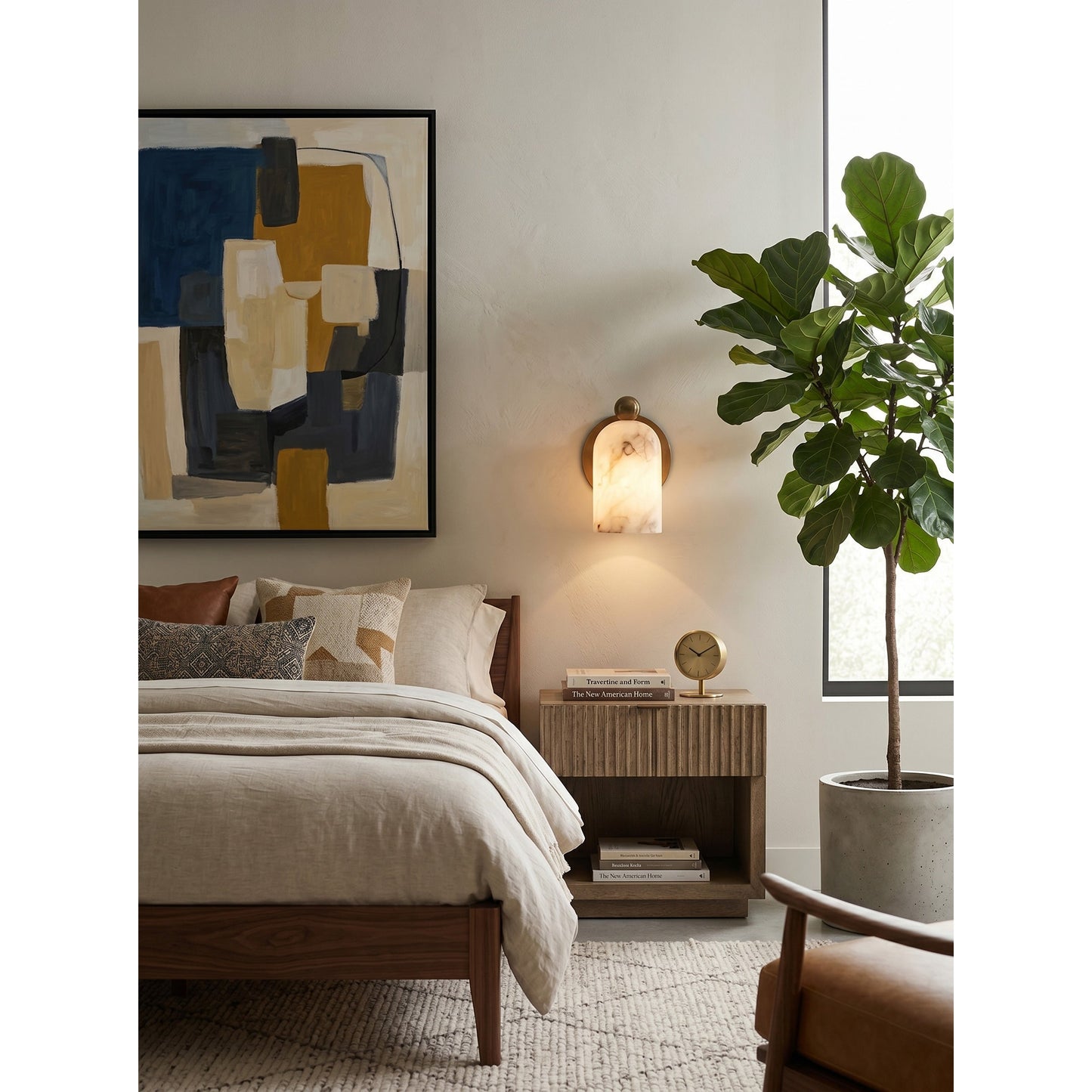 Sylvain Alabaster Wall Lamp