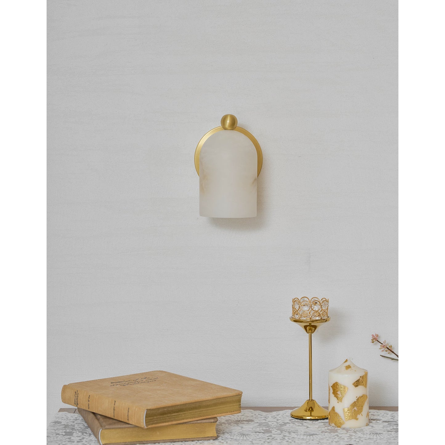 Sylvain Alabaster Wall Lamp