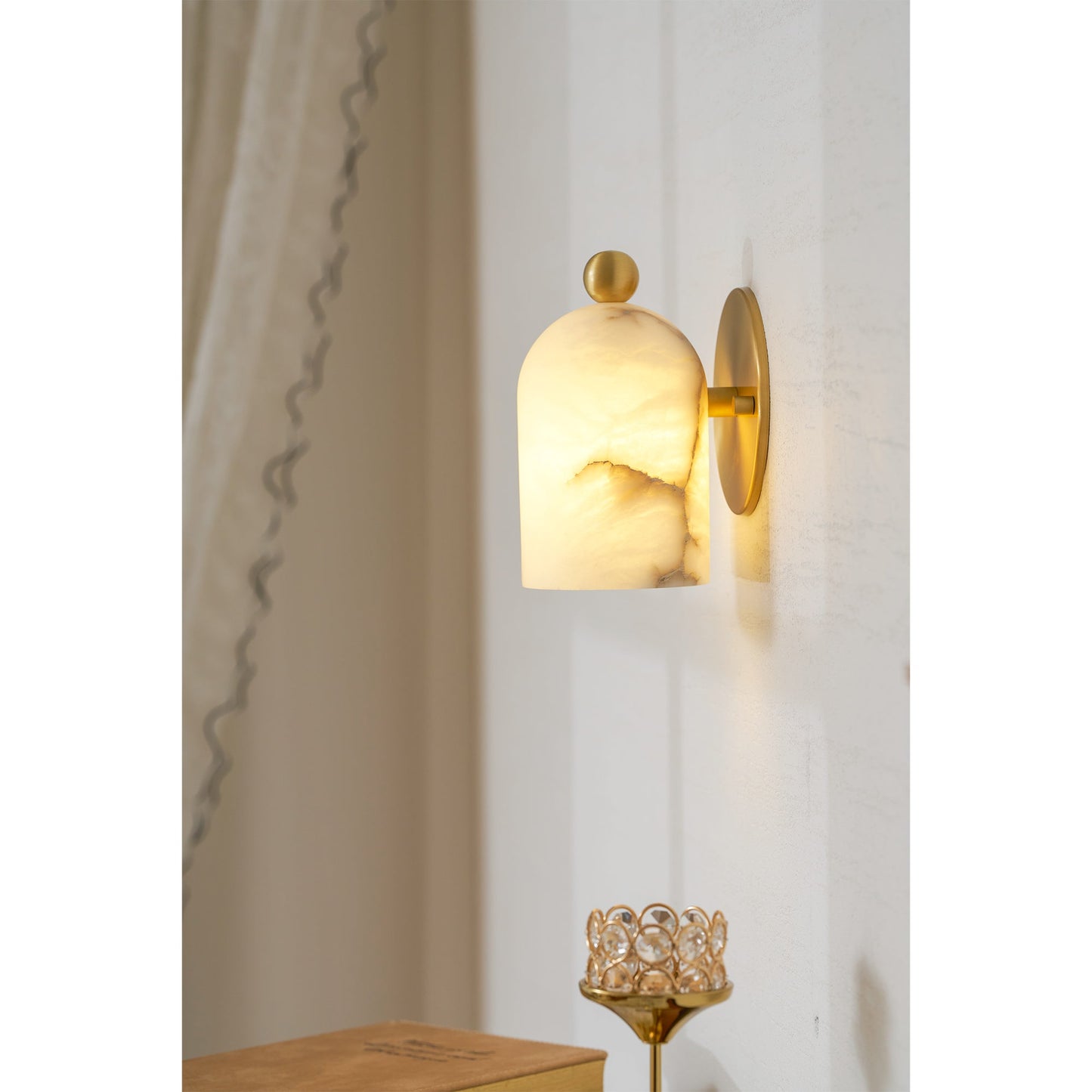Sylvain Alabaster Wall Lamp