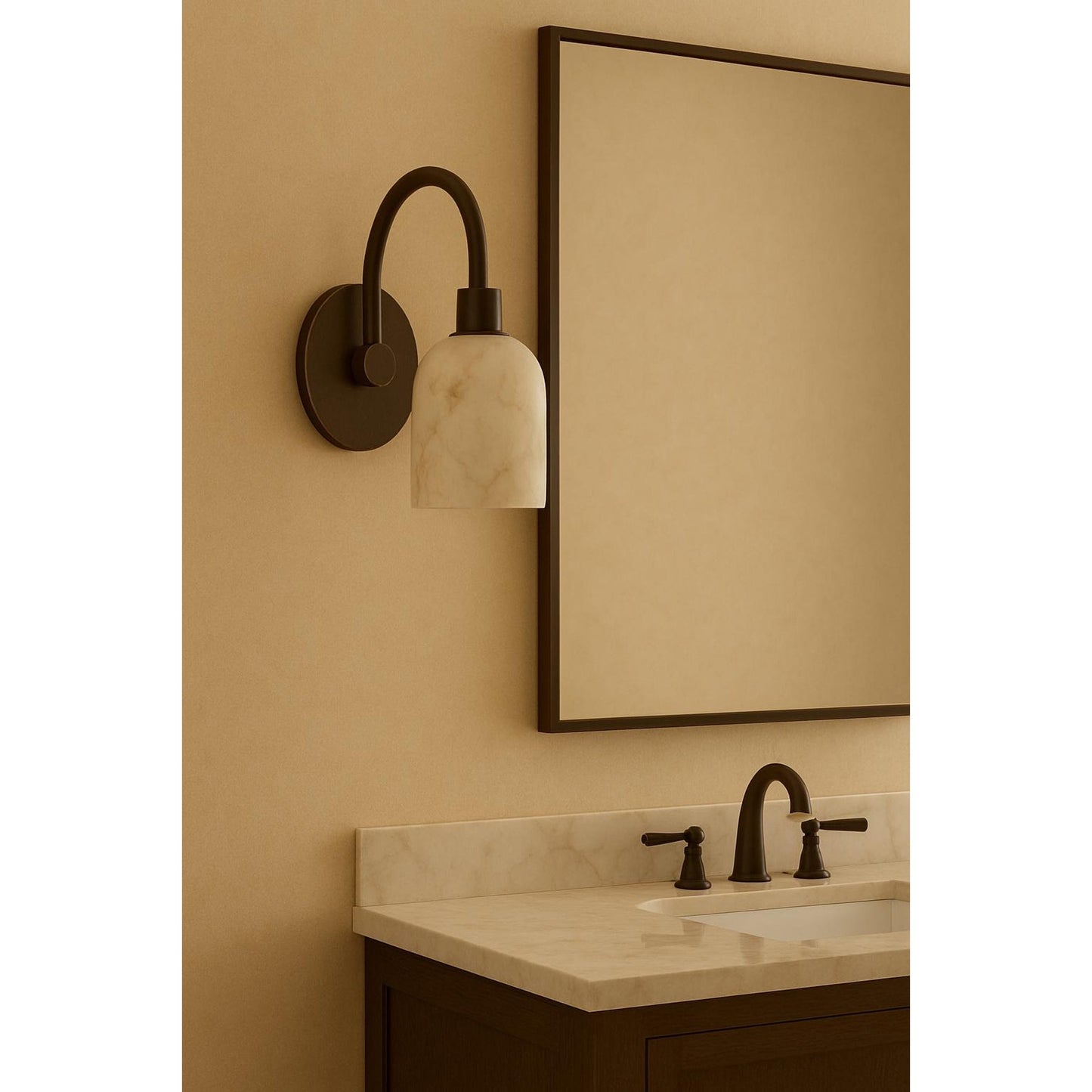 Belex Alabaster Wall Lamp