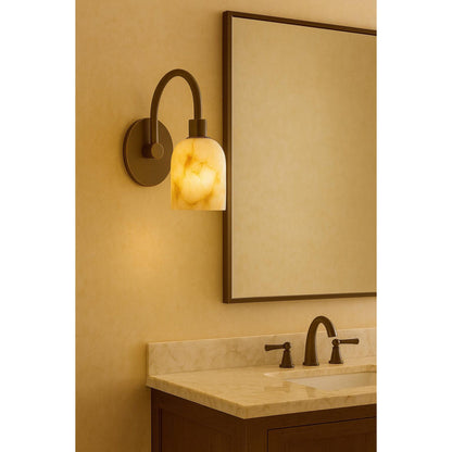 Belex Alabaster Wall Lamp