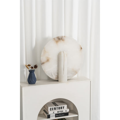 Astilbe Alabaster Table Lamp
