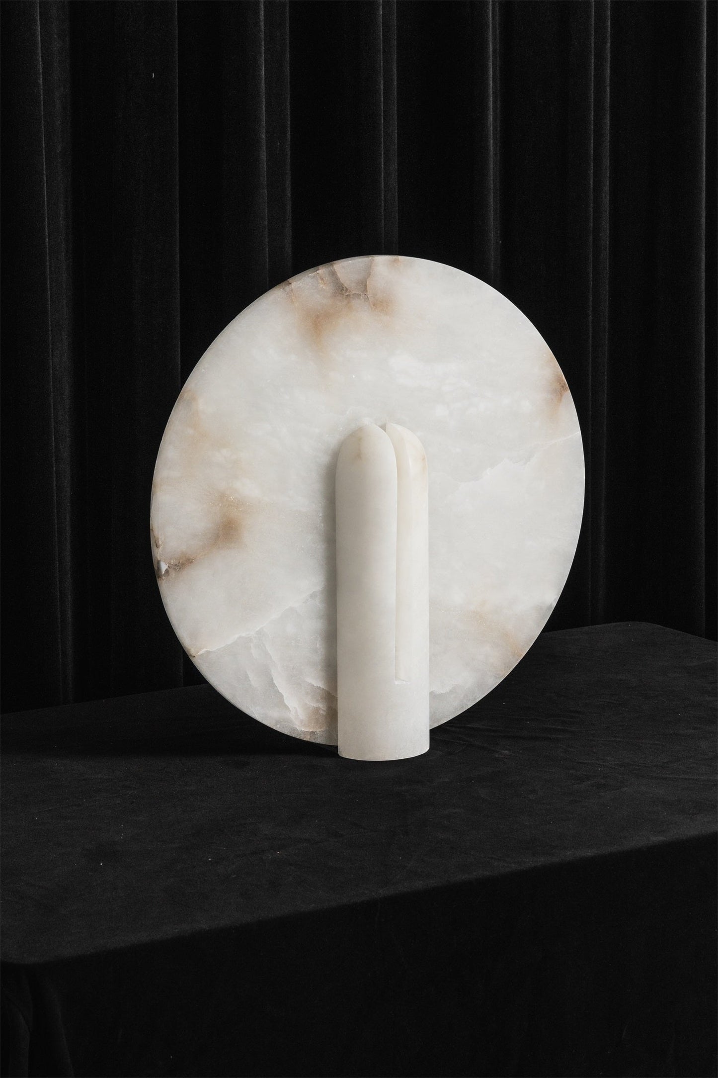 Astilbe Alabaster Table Lamp