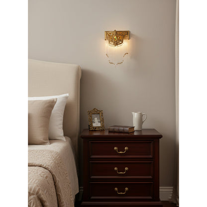 Velo Tie Crystal Wall Lamp