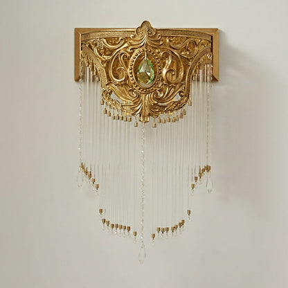 Velo Tie Crystal Wall Lamp