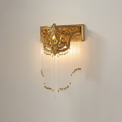 Velo Tie Crystal Wall Lamp