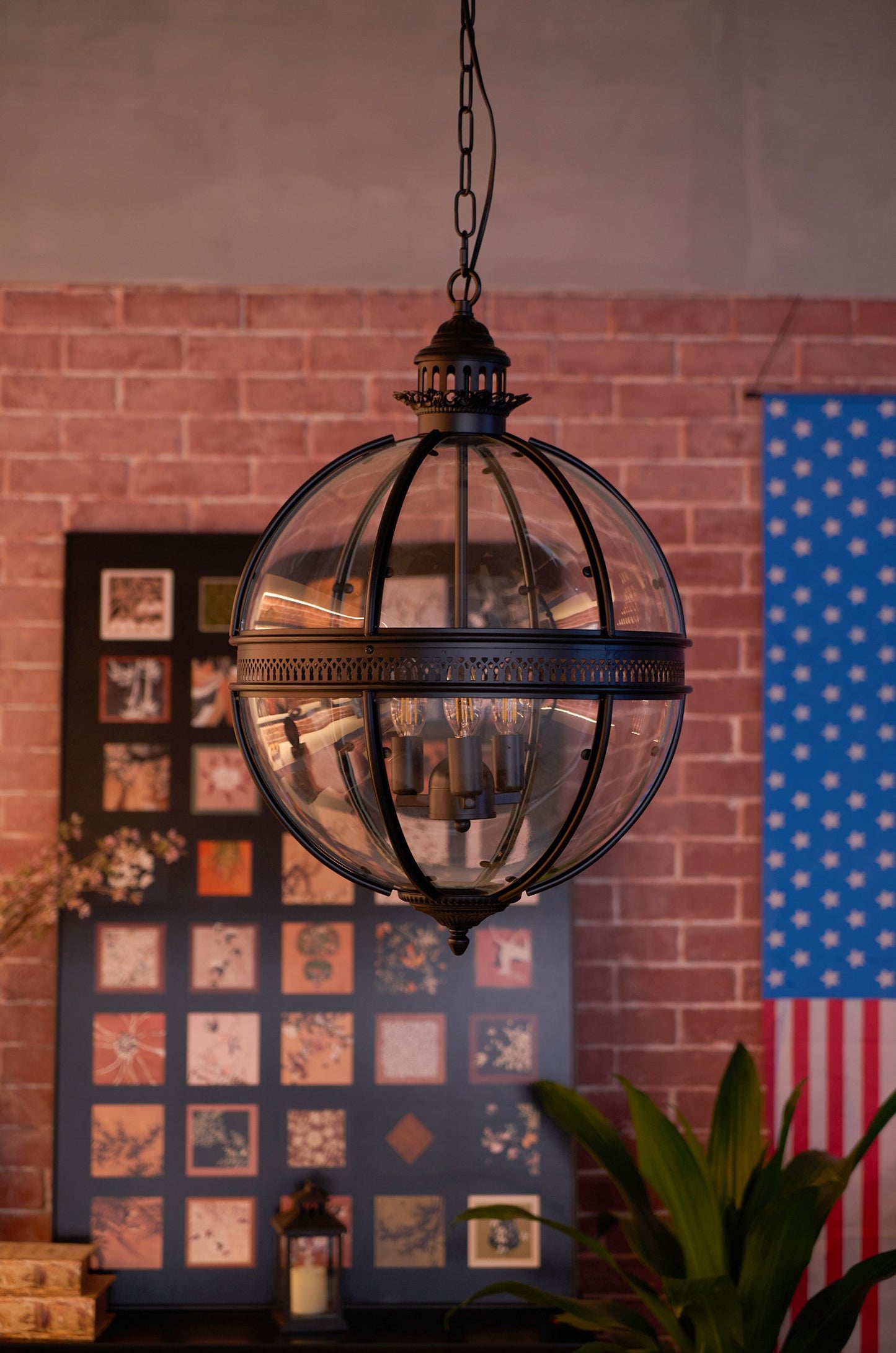 Fuchsia Pendant Light
