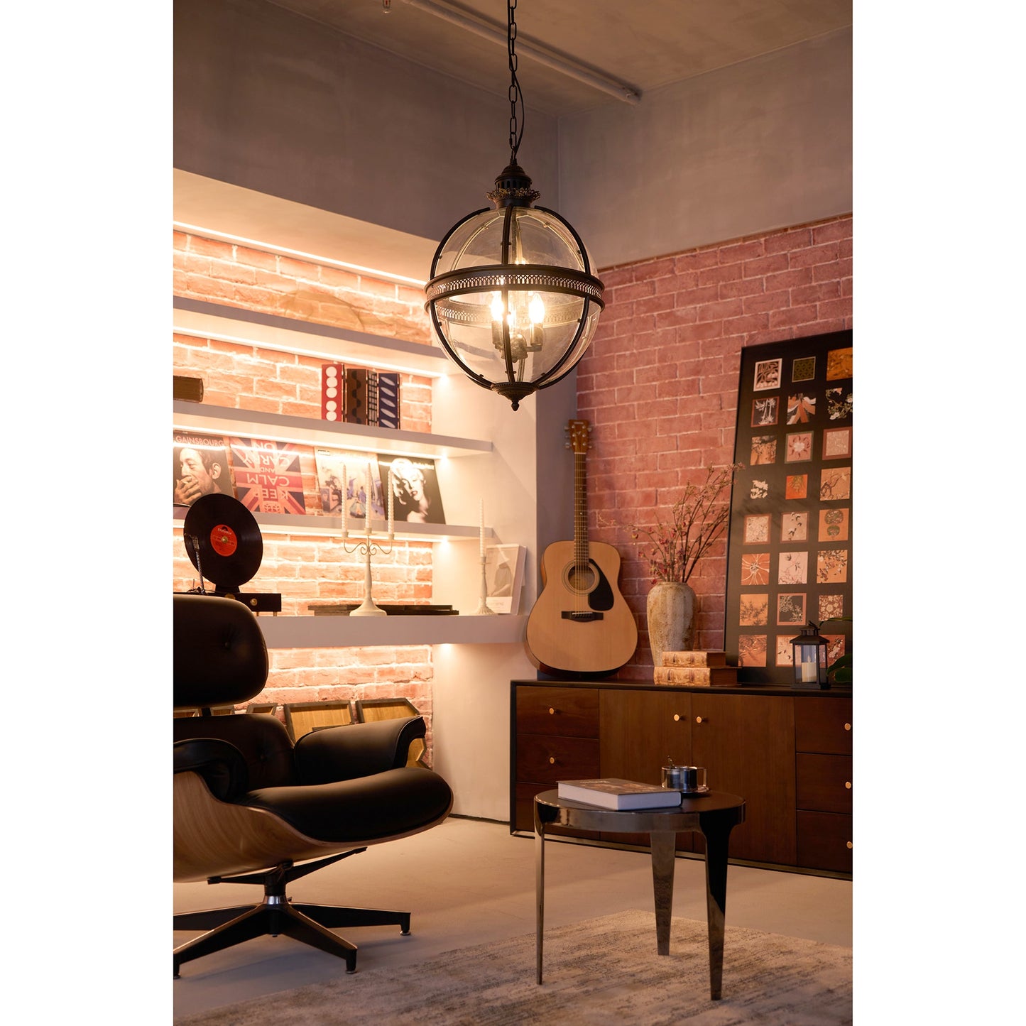 Fuchsia Pendant Light