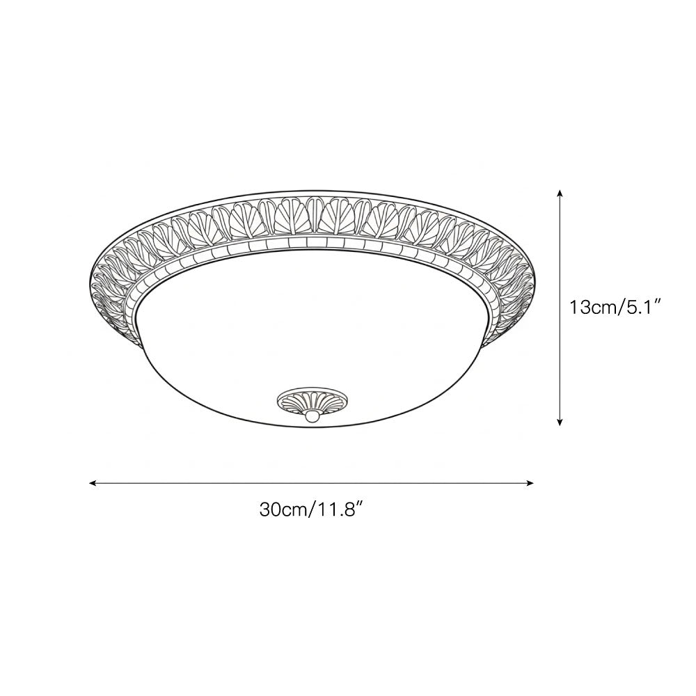 Corora Flush Ceiling Lamp