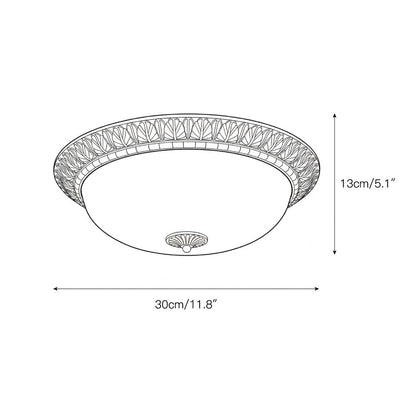 Corora Flush Ceiling Lamp