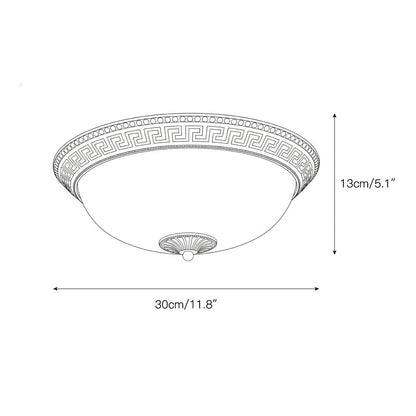 Corora Flush Ceiling Lamp