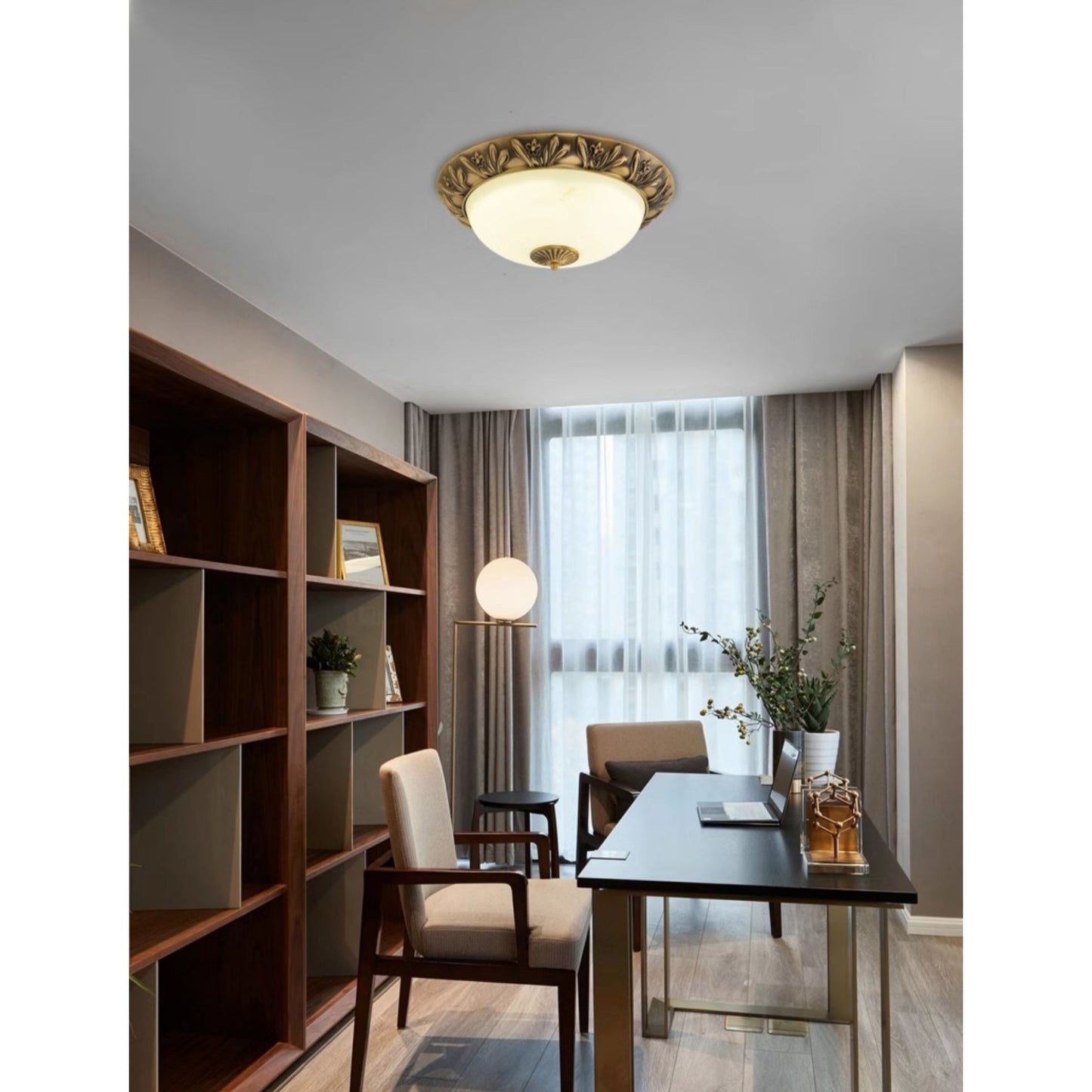 Corora Flush Ceiling Lamp