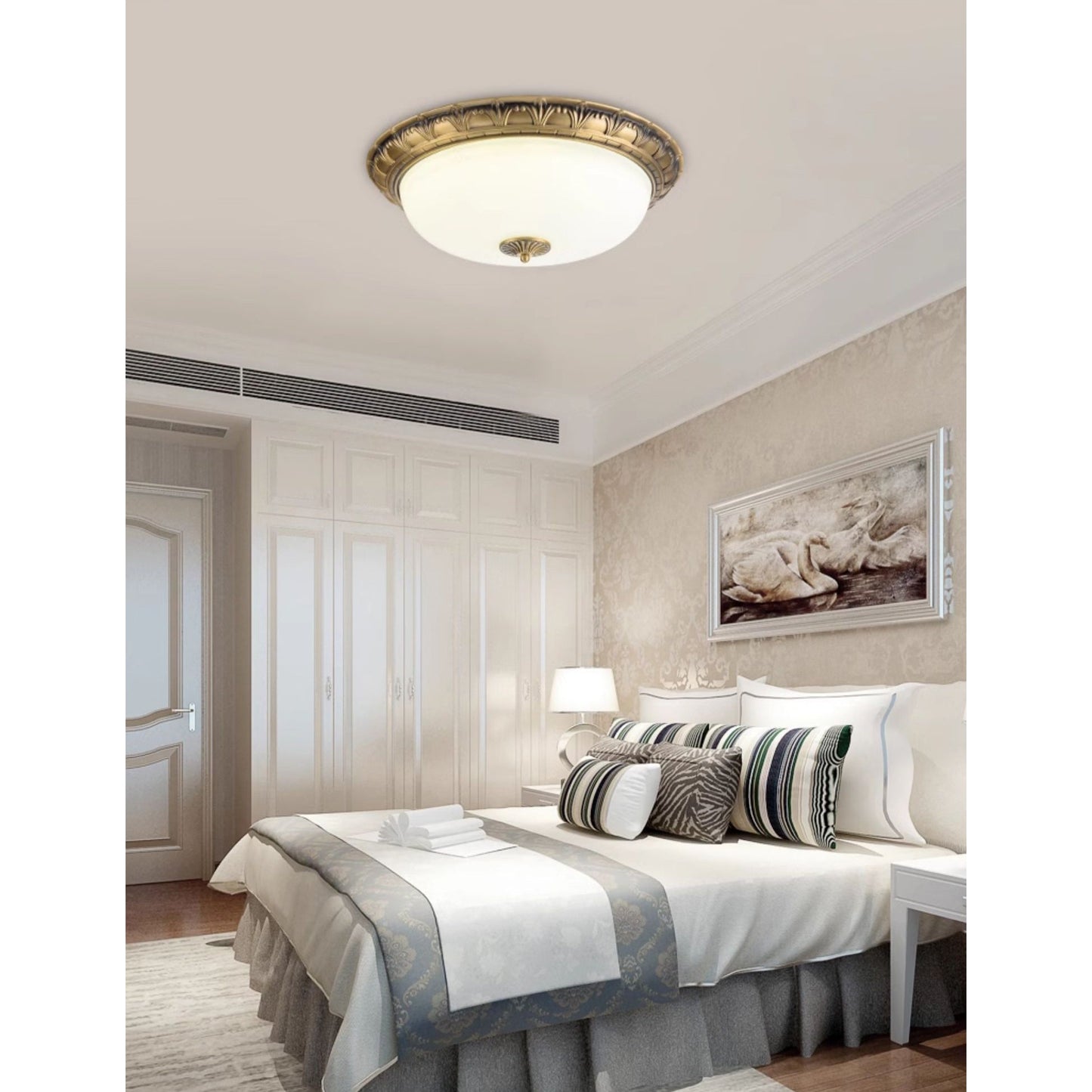 Corora Flush Ceiling Lamp
