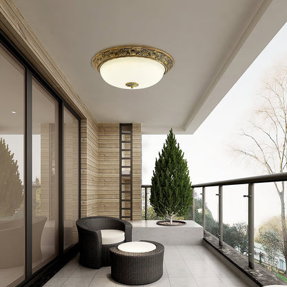 Corora Flush Ceiling Lamp