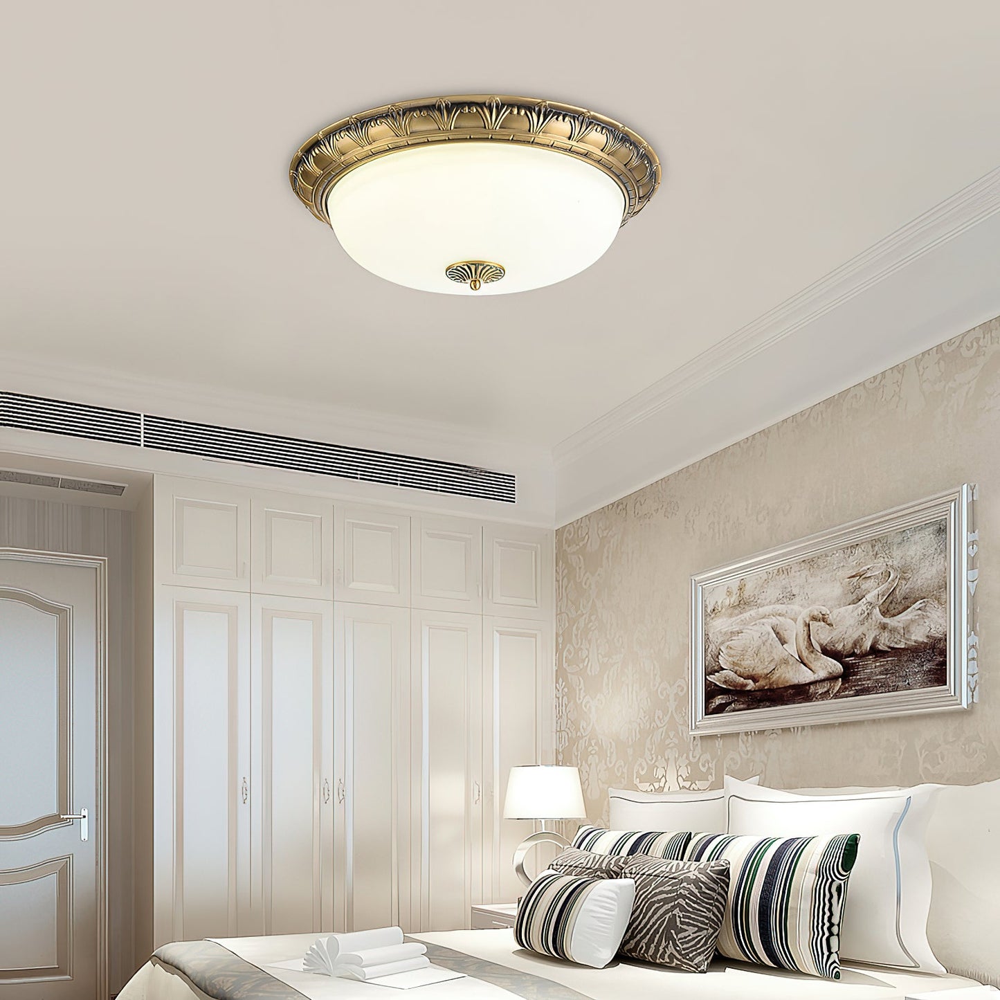 Corora Flush Ceiling Lamp
