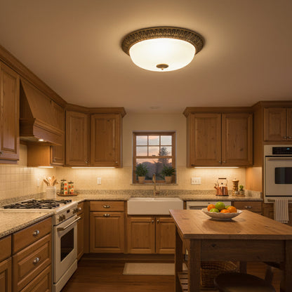 Corora Flush Ceiling Lamp